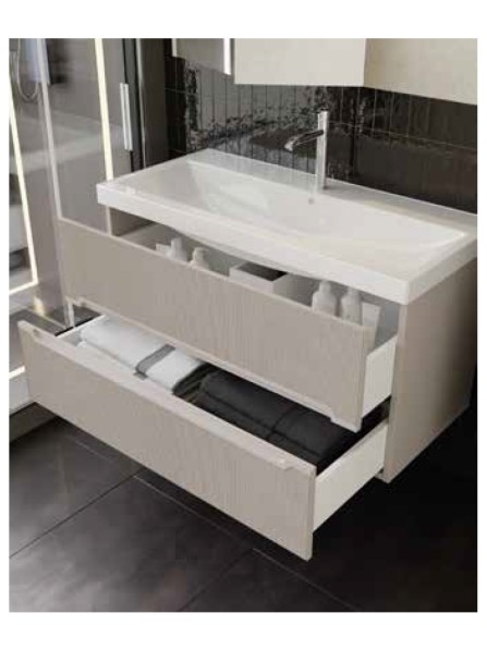 Комплект мебели для ванной комнаты BELLA 80